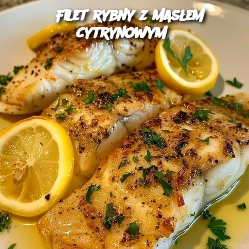 Filet Rybny z Masłem Cytrynowym