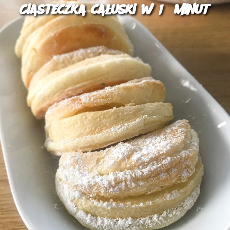 Ciasteczka całuski w 15 minut