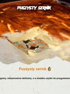 Puszysty sernik 