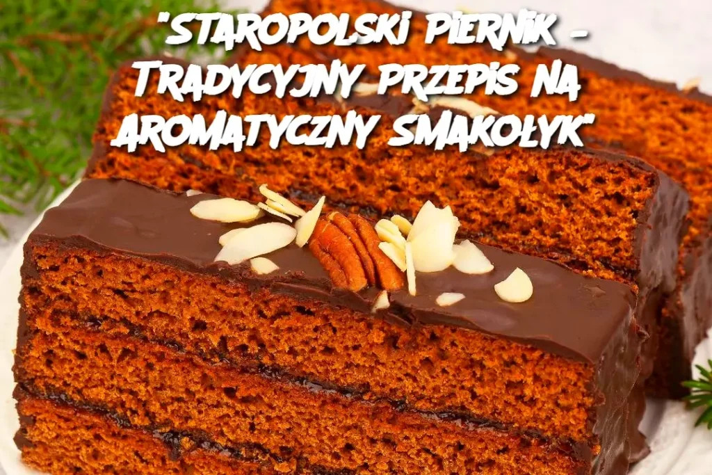 “Staropolski Piernik – Tradycyjny Przepis na Aromatyczny Smakołyk”