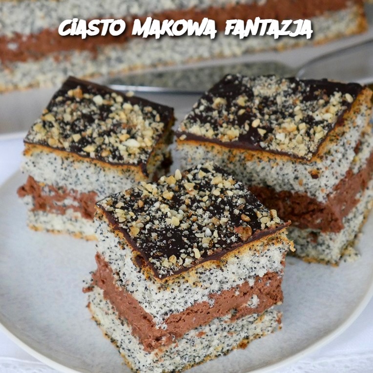 Ciasto makowa fantazja