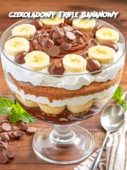 Czekoladowy Trifle Bananowy