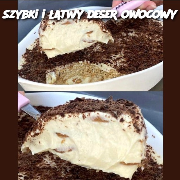 Szybki i łatwy deser owocowy