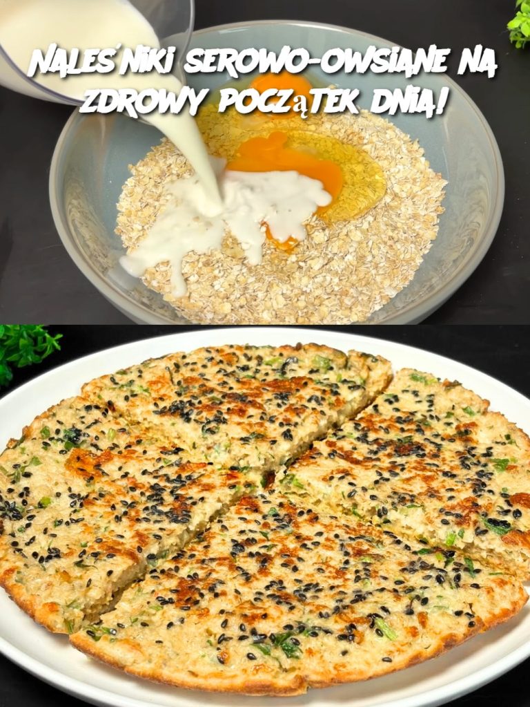 Tylko 1 szklanka płatków owsianych z serem i nie tylko! Może się okazać, że jest lepszy niż pizza! Zdrowy i zdrowy przepis na jedzenie!