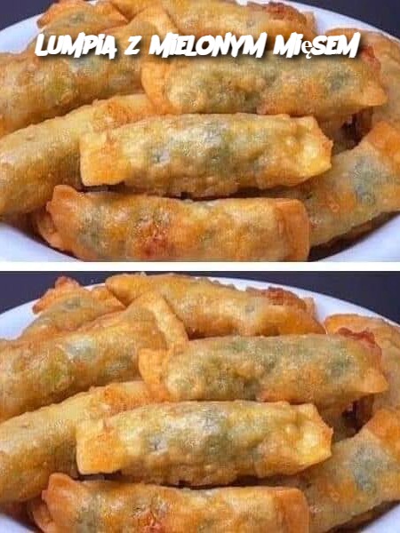 Lumpia z mielonym mięsem