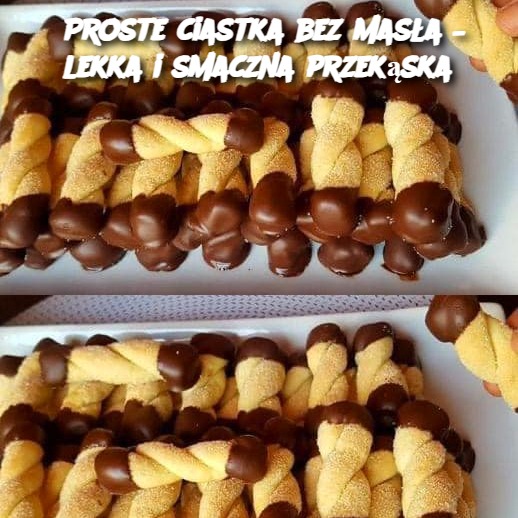 Proste ciastka bez masła – lekka i smaczna przekąska