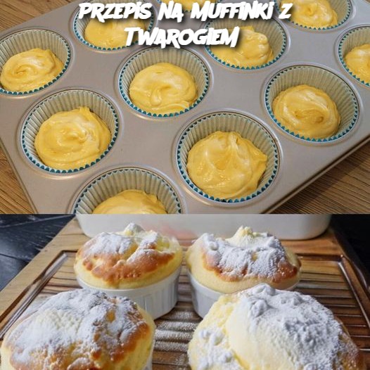 Przepis na Muffinki z Twarogiem