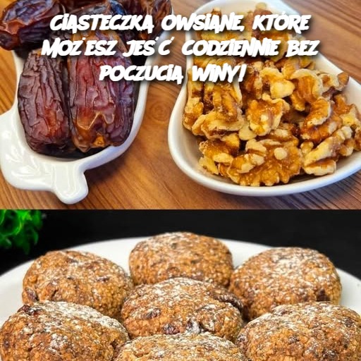 Ciasteczka owsiane, które możesz jeść codziennie bez poczucia winy! Bez mąki! Bez białego cukru!