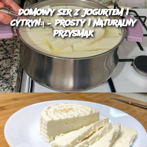 Domowy Ser Z Jogurtem i Cytryną – Prosty i Naturalny Przysmak