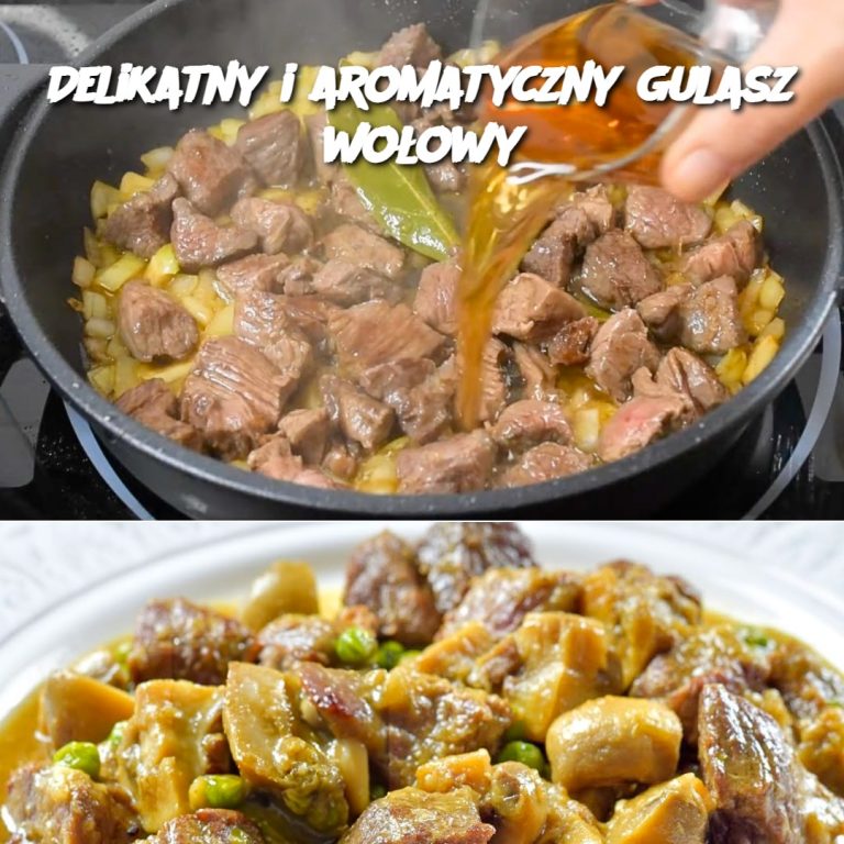 Delikatny i aromatyczny gulasz wołowy