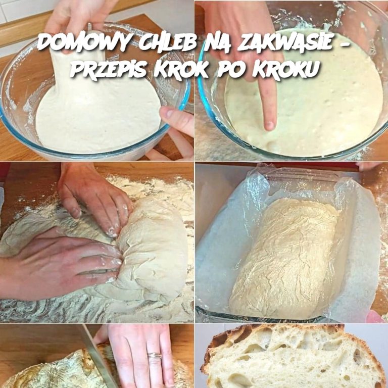 Domowy Chleb na Zakwasie – Przepis Krok po Kroku