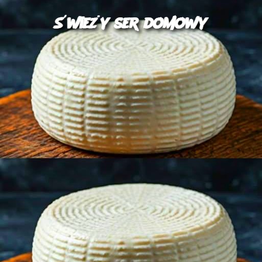 Świeży ser domowy