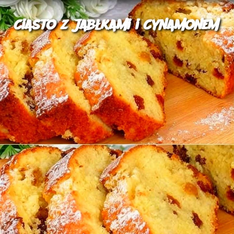 Ciasto z Jabłkami i Cynamonem