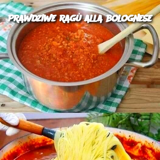 Prawdziwe ragù alla bolognese