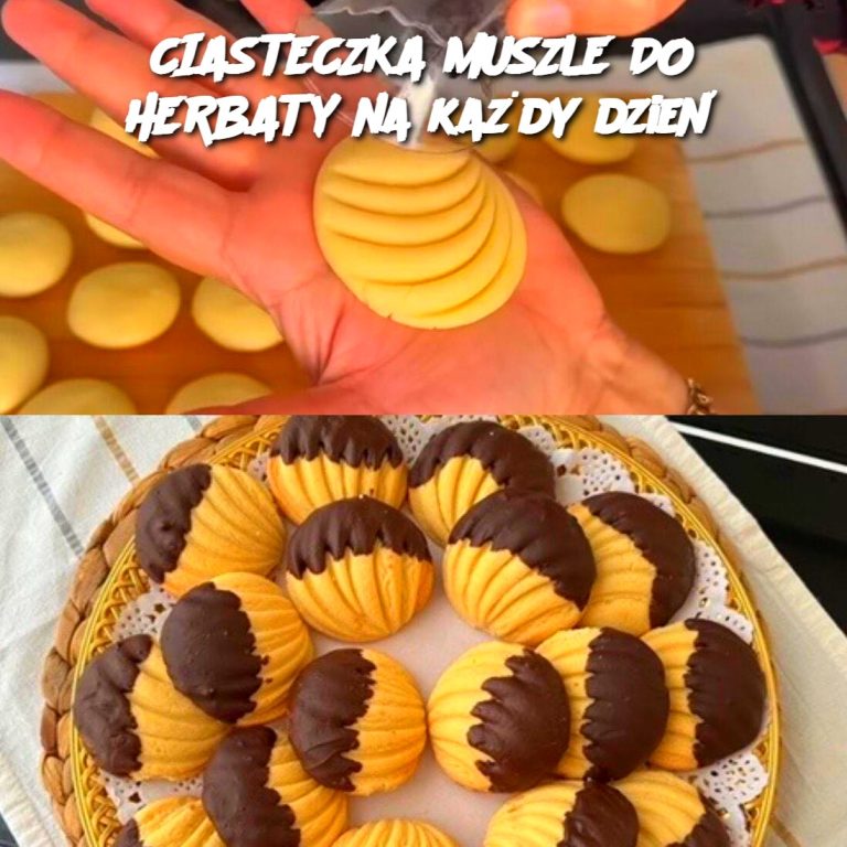 CIASTECZKA MUSZLE DO HERBATY na każdy dzień