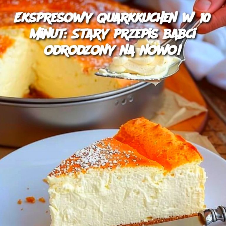 Ekspresowy Quarkkuchen w 10 minut: Stary przepis babci odrodzony na nowo!