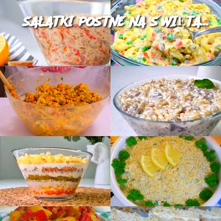 8 SAŁATKI POSTNE NA ŚWIĘTA…