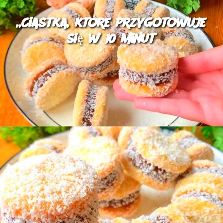 „Ciastka, które przygotowuje się w 10 minut