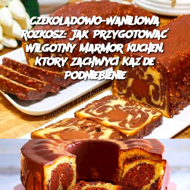 Czekoladowo-Waniliowa Rozkosz: Jak Przygotować Wilgotny Marmor Kuchen, Który Zachwyci Każde Podniebienie