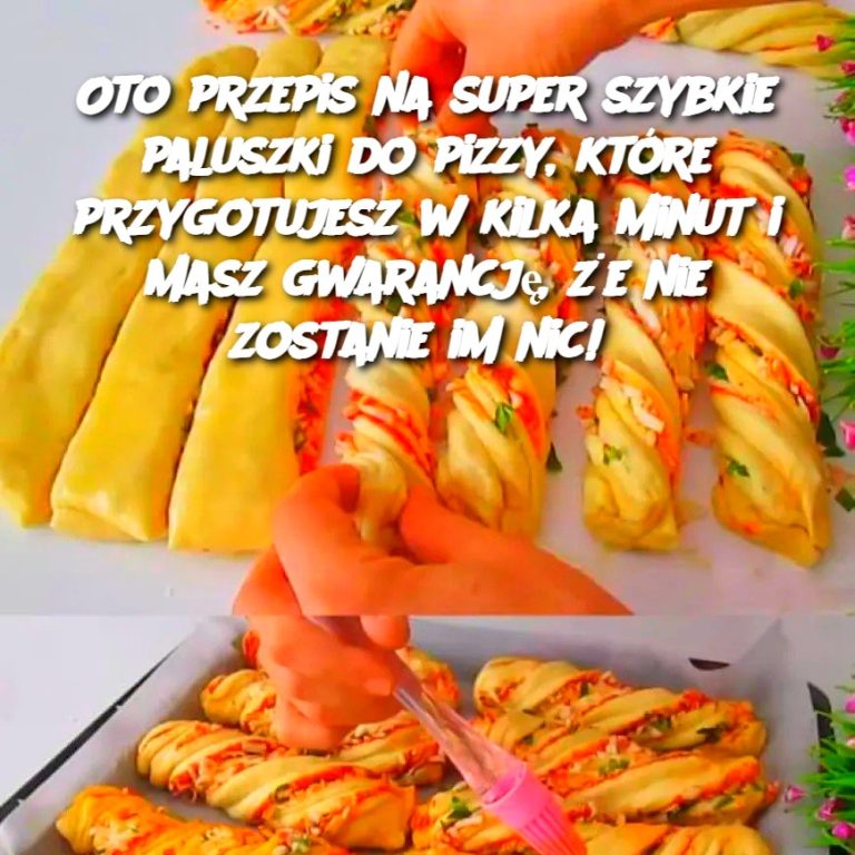 Oto przepis na super szybkie paluszki do pizzy, które przygotujesz w kilka minut i masz gwarancję, że nie zostanie im nic! 