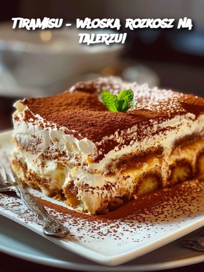 Tiramisu – włoska rozkosz na talerzu!