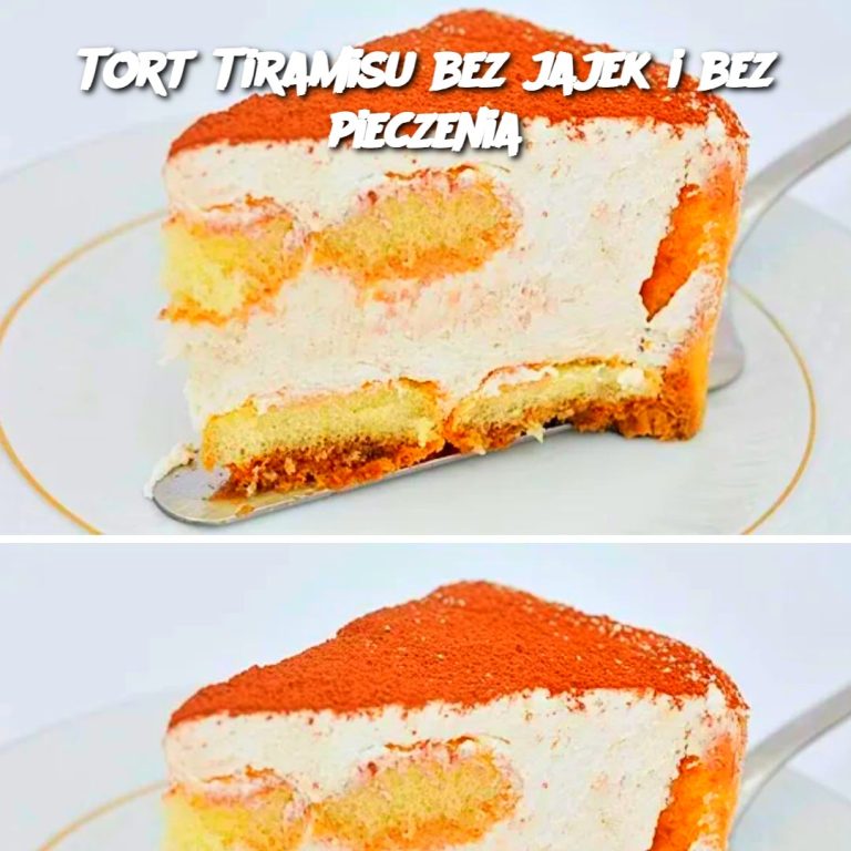 Tort Tiramisu bez jajek i bez pieczenia