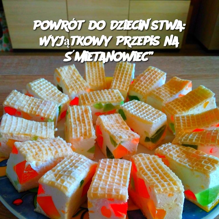 Powrót do Dzieciństwa: Wyjątkowy Przepis na Śmietanowiec”