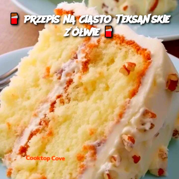 Przepis na Ciasto Teksańskie Żółwie