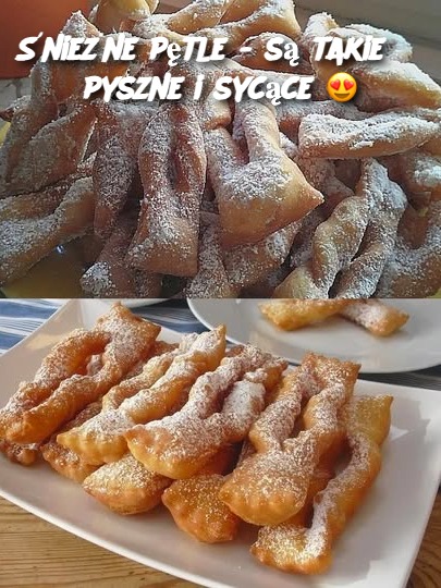 Śnieżne pętle - są takie pyszne i sycące