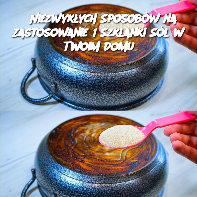 8 Niezwykłych Sposobów na Zastosowanie 1 Szklanki Sól w Twoim Domu