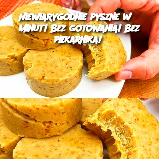 Niewiarygodnie pyszne w 5 minut! Bez gotowania! Bez piekarnika!