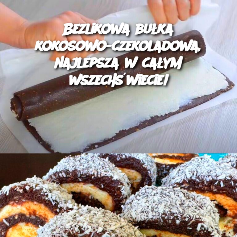 Bezlikowa bułka kokosowo-czekoladowa, najlepsza w całym wszechświecie!