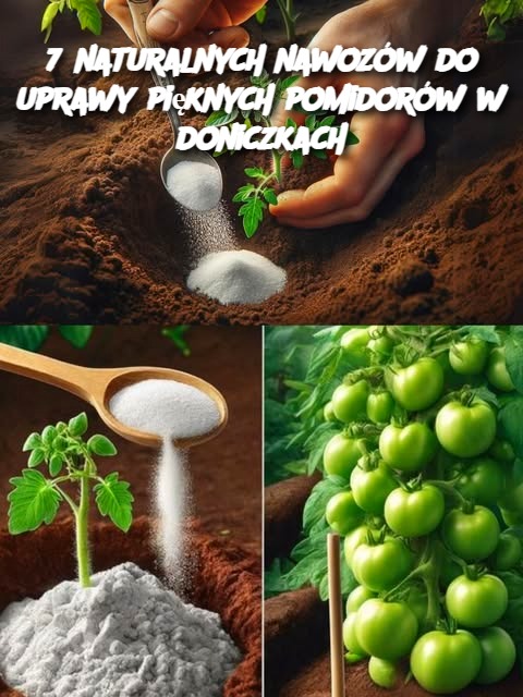 7 naturalnych nawozów do uprawy pięknych pomidorów w doniczkach