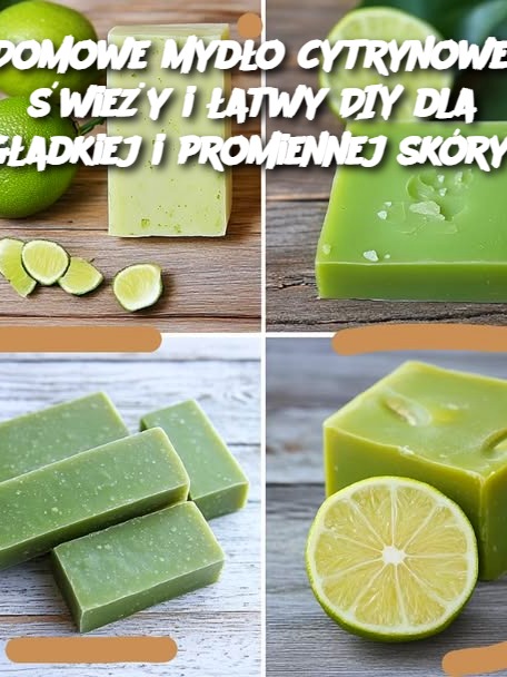 Domowe mydło cytrynowe: świeży i łatwy DIY dla gładkiej i promiennej skóry!