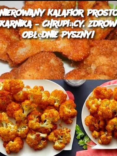 Panierowany Kalafior Prosto z Piekarnika – Chrupiący, Zdrowy i Obłędnie Pyszny!