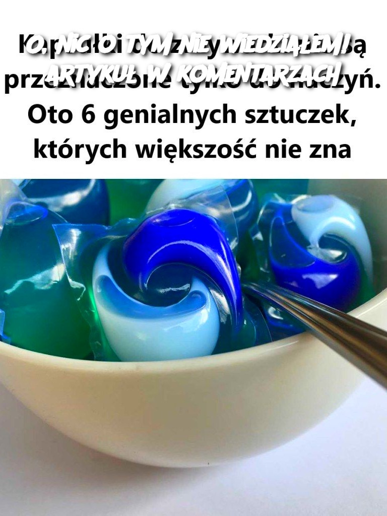 O, nic o tym nie wiedziałem!  artykuł w komentarzach