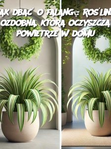 Jak dbać o falangę: Roślina ozdobna, która oczyszcza powietrze w domu