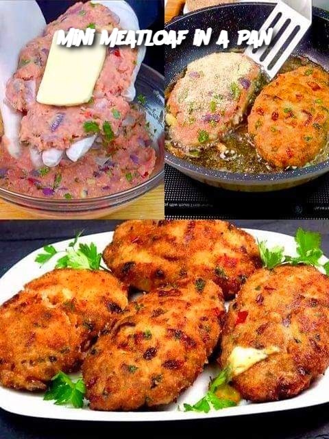 Mini Meatloaf in a Pan