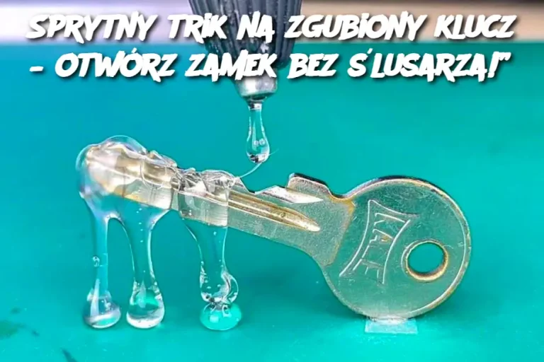 Sprytny trik na zgubiony klucz – otwórz zamek bez ślusarza!