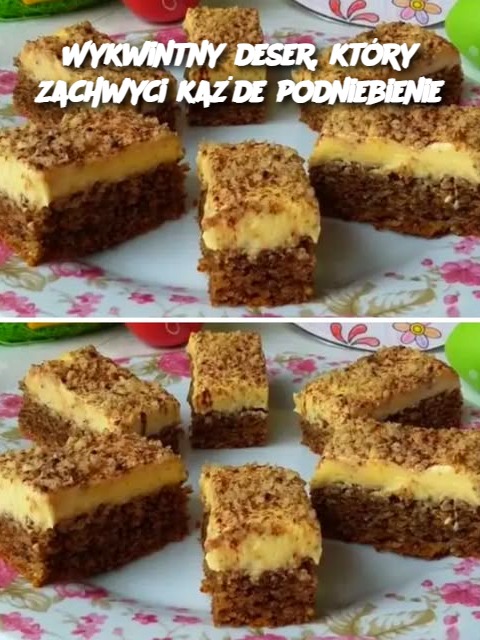 Wykwintny deser, który zachwyci każde podniebienie