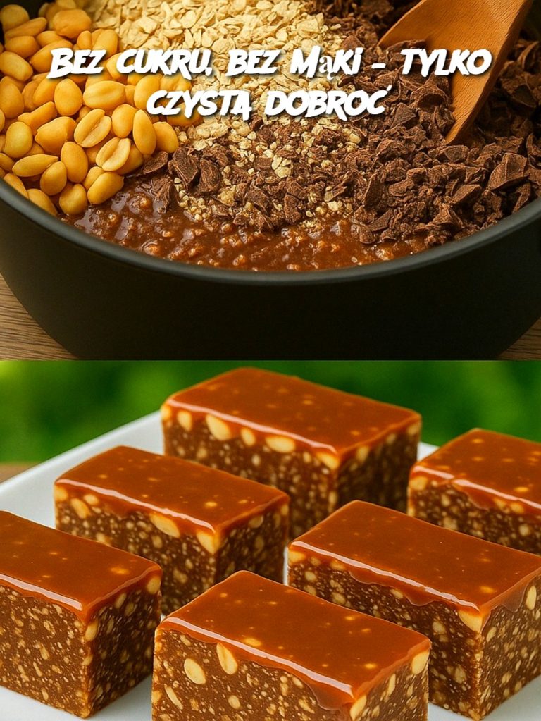 Bez cukru, bez mąki – tylko czysta dobroć