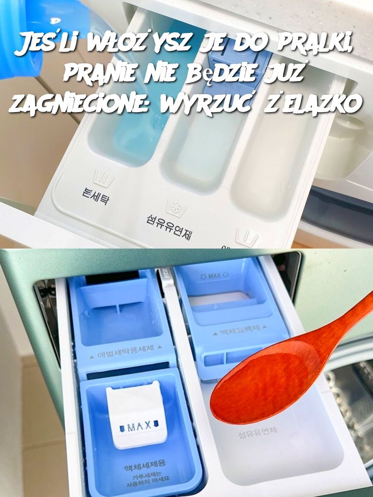 Jeśli włożysz je do pralki, pranie nie będzie już zagniecione: wyrzuć żelazko