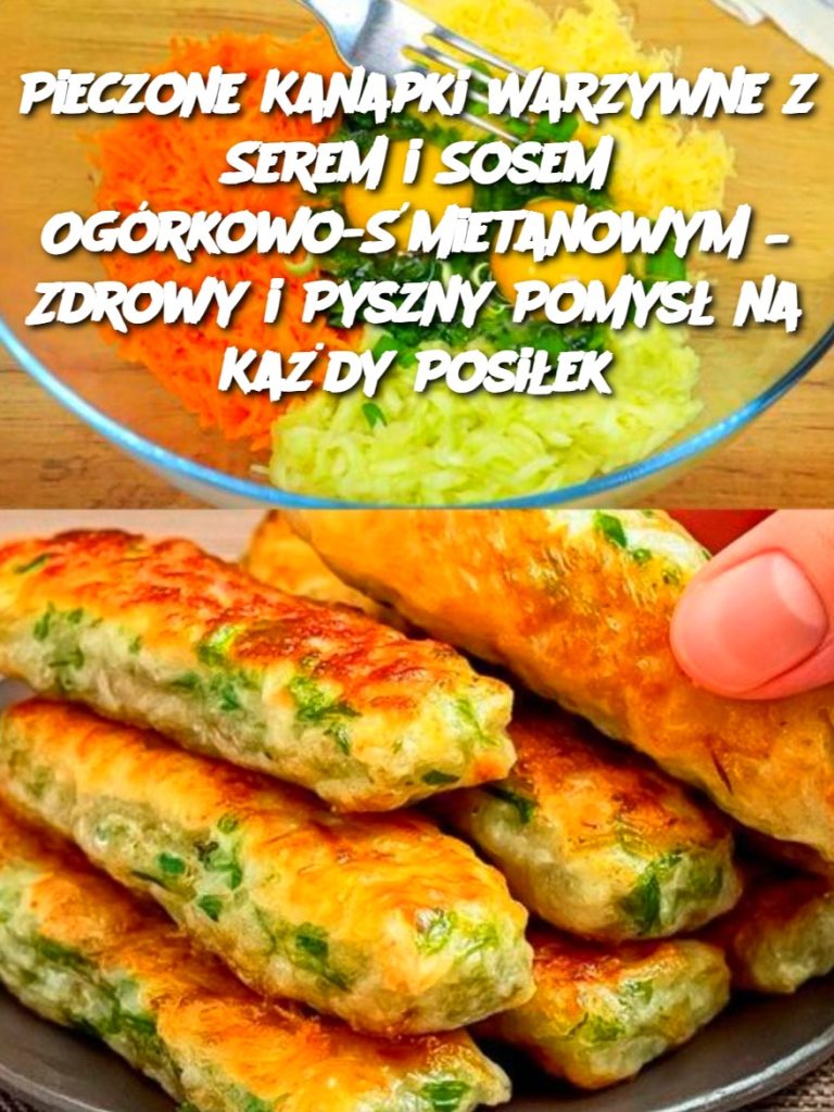 Pieczone Kanapki Warzywne z Serem i Sosem Ogórkowo-Śmietanowym – Zdrowy i Pyszny Pomysł na Każdy Posiłek
