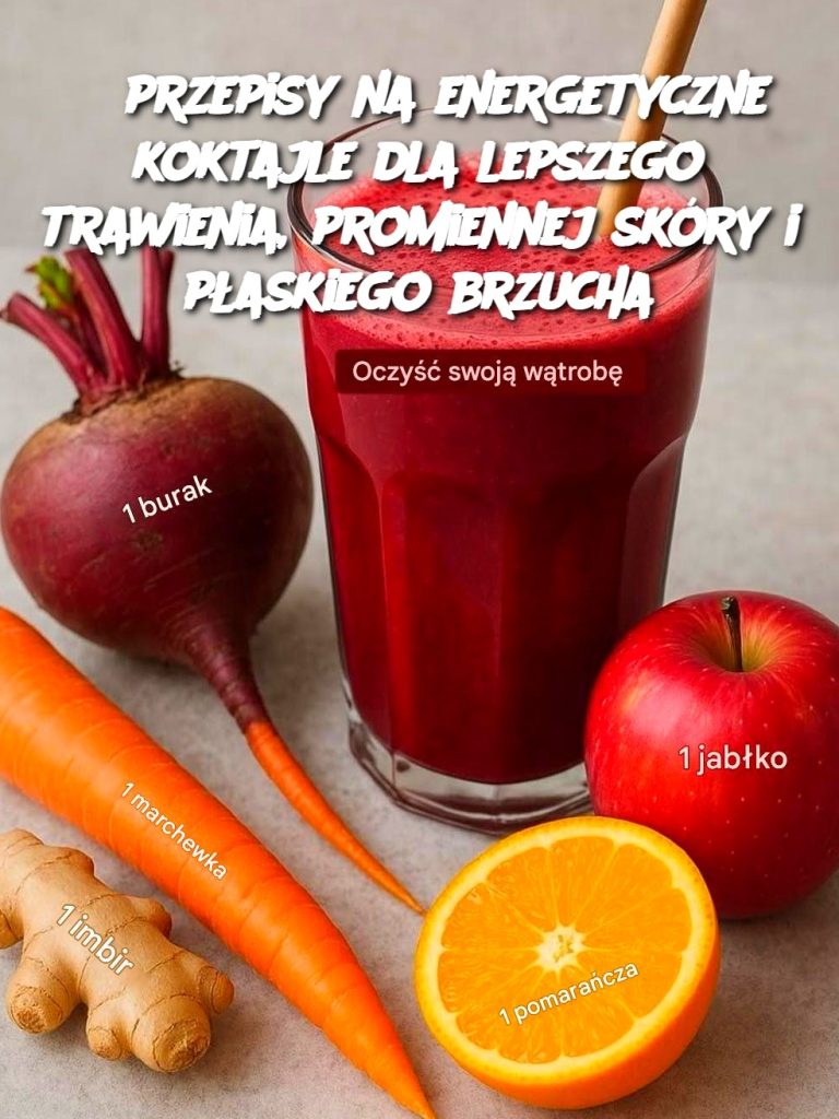 3 przepisy na energetyczne koktajle dla lepszego trawienia, promiennej skóry i płaskiego brzucha