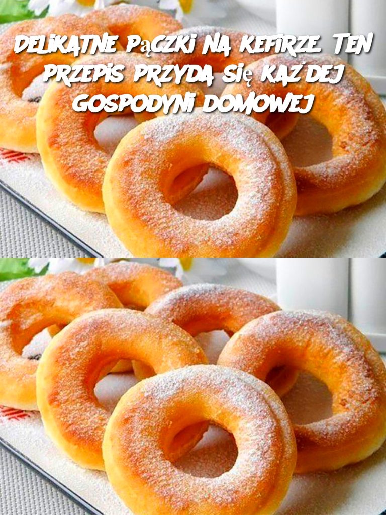 Delikatne pączki na kefirze. Ten przepis przyda się każdej gospodyni domowej