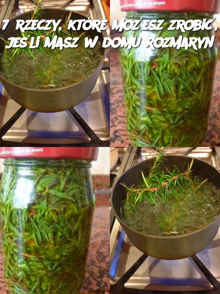7 rzeczy, które możesz zrobić, jeśli masz w domu rozmaryn