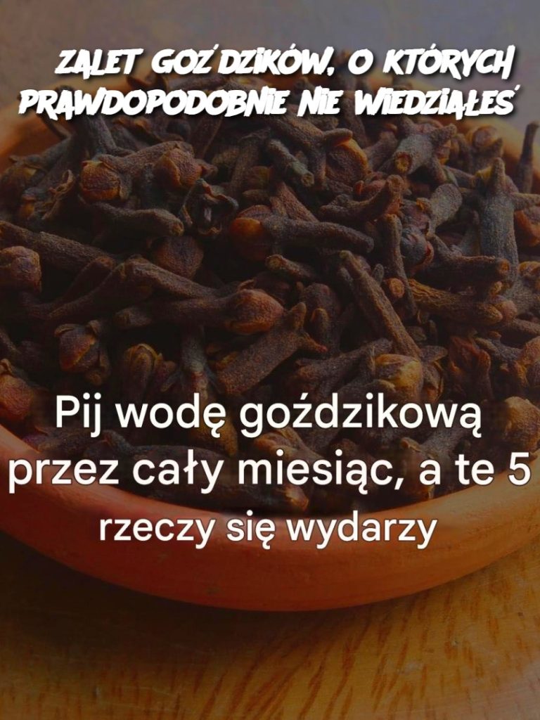 8 zalet goździków, o których prawdopodobnie nie wiedziałeś