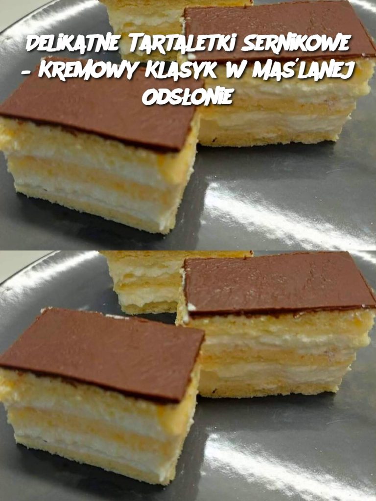 Delikatne Tartaletki Sernikowe – Kremowy Klasyk w Maślanej Odsłonie