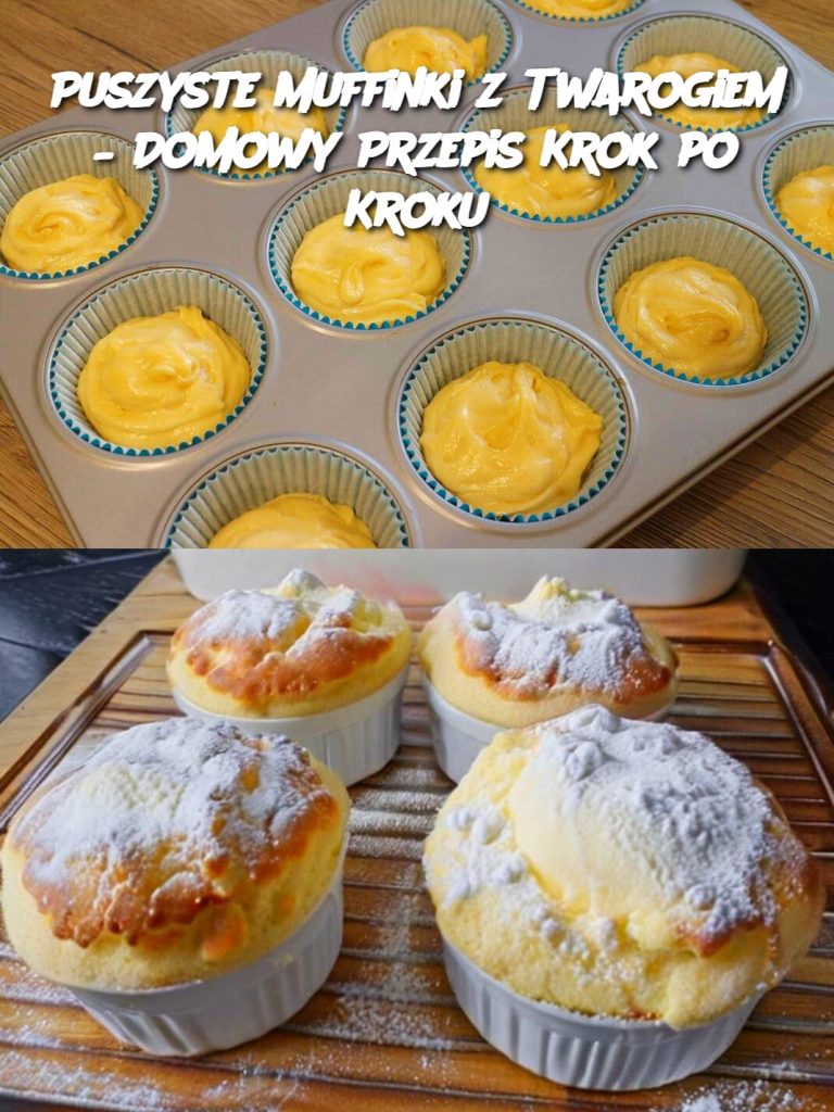 Puszyste Muffinki z Twarogiem – Domowy Przepis Krok po Kroku