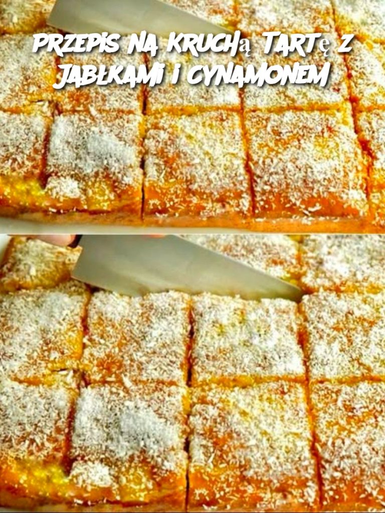 Przepis na Kruchą Tartę z Jabłkami i Cynamonem